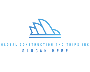 Sydney Opera Trip  logo design