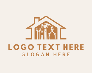 Maintenance - Home Construction Tools logo design