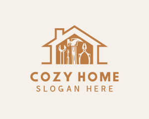 Home Construction Tools logo design