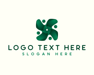 Social - Community Support Group logo design