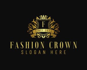 Royalty Fashion Shield logo design