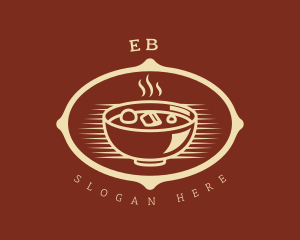 Hot Food Bowl Restaurant Logo