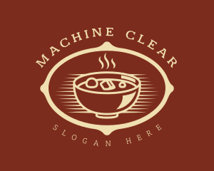 Chef - Hot Food Bowl Restaurant logo design