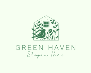 Garden - Garden House Bird logo design
