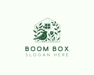 Garden Home Bird logo design