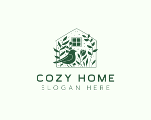 Garden Home Bird logo design