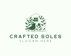 Garden Home Bird logo design