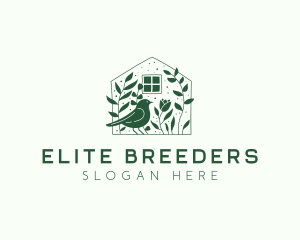 Garden Home Bird logo design