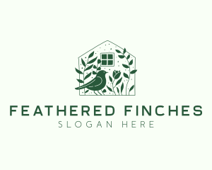 Garden Home Bird logo design