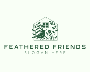 Garden Home Bird logo design