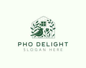 Garden Home Bird logo design