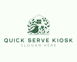 Garden Home Bird logo design