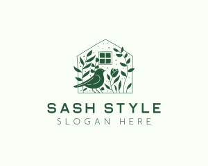 Garden Home Bird logo design