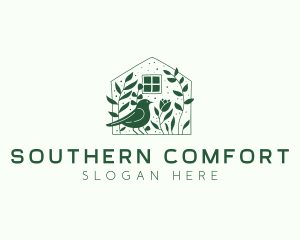 Garden Home Bird logo design