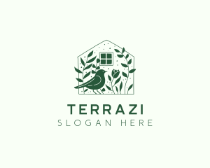 Garden Home Bird logo design