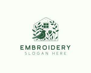 Garden Home Bird logo design