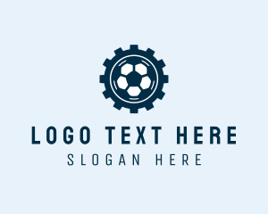 Gear - Soccer Ball Gear logo design