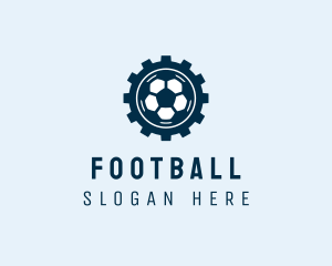 Soccer Ball Gear  logo design