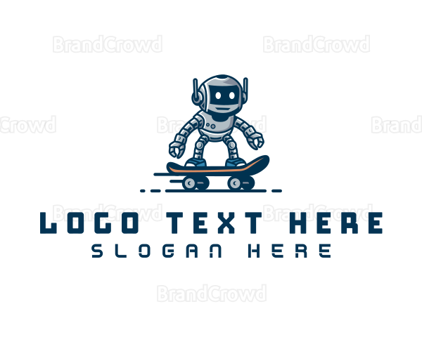 Android Robotics Skateboard Logo