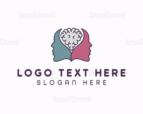 Mental Health Wellness Logo