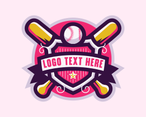 League - Varsity Baseball League logo design