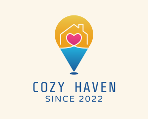 Vacation House App logo design