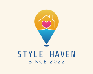 Hostel - Vacation House App logo design