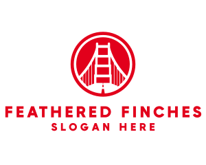 San Francisco Bridge Landmark logo design