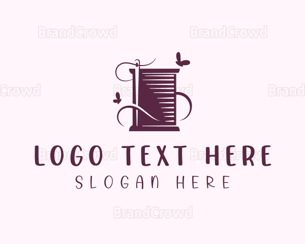 Sewing Thread Tailoring Logo