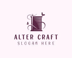 Sewing Thread Tailoring logo design