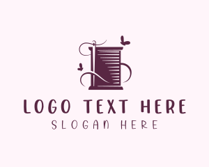 Sewing Thread Tailoring Logo