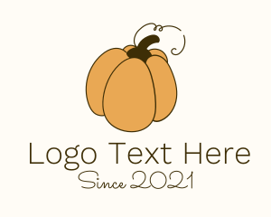 Farmer - Pumpkin Plant Farm logo design