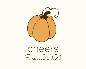 Farmer - Pumpkin Plant Farm logo design