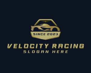 Race Car Automobile logo design