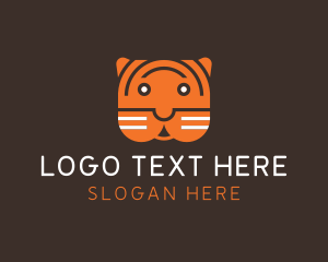 Tiger Head Zoo Logo