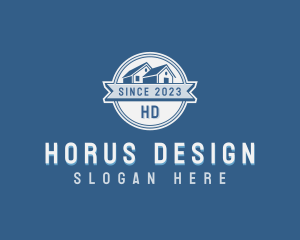 Housing Roof Property logo design