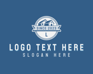 Leasing - Housing Roof Property logo design