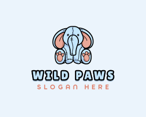 Elephant Plushie Toy  Logo