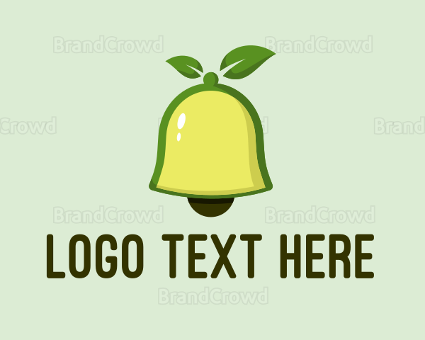Fruit Leaf Bell Logo