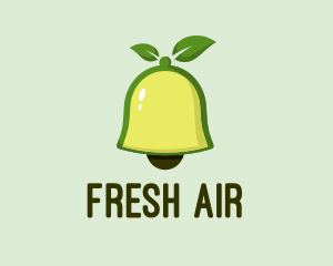 Fruit Leaf Bell logo design