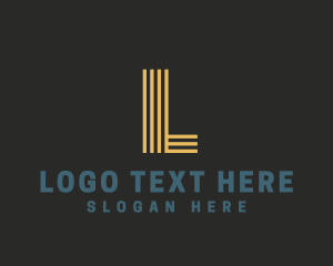 Trailer - Logistics Transport Courier logo design
