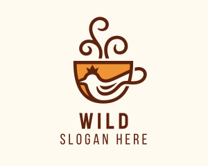 Mocha - Royal Bird Coffee logo design