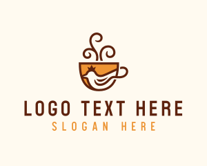 Animal - Royal Coffee Dove logo design