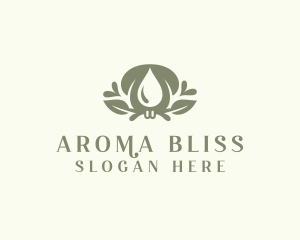 Diffuser - Wellness Essential Oil logo design