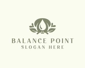 Wellness Essential Oil logo design