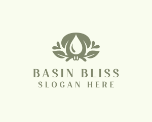 Wellness Essential Oil logo design