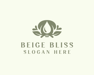 Wellness Essential Oil logo design