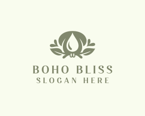 Wellness Essential Oil logo design