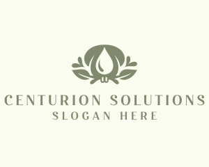 Wellness Essential Oil logo design