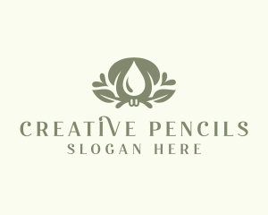 Wellness Essential Oil logo design